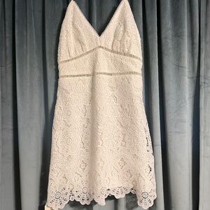 White Lace Abercrombie Dress